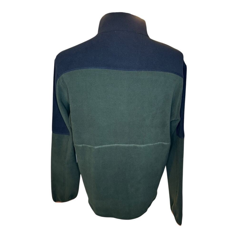 New Grays Peek Men’s Small Outdoor Black Evergreen Quarter Zip Fleece Pullover - Picture 3 of 7